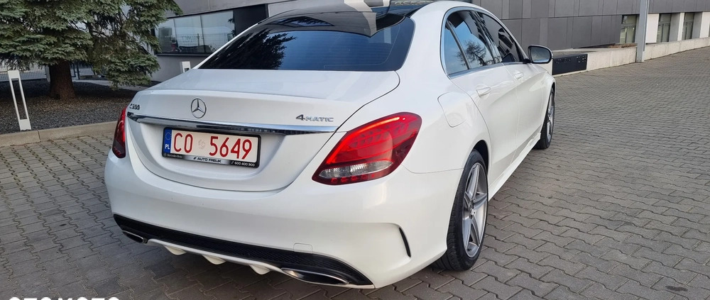 Mercedes-Benz Klasa C cena 99900 przebieg: 133580, rok produkcji 2017 z Toruń małe 407